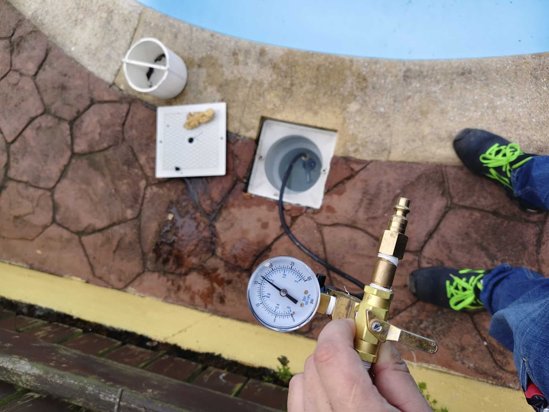 Detección de fugas en piscinas en A Coruña