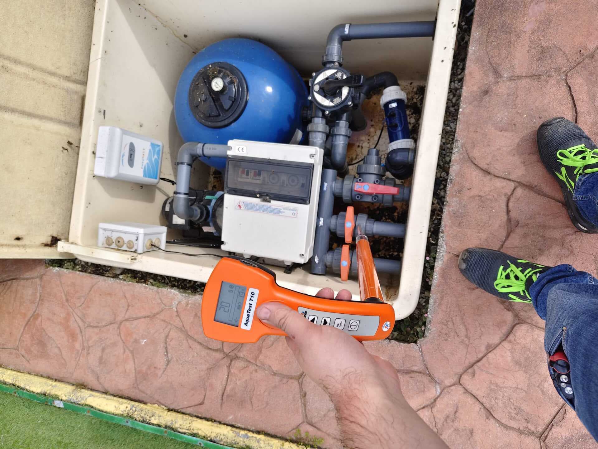 Detección de fugas en piscinas en A Coruña