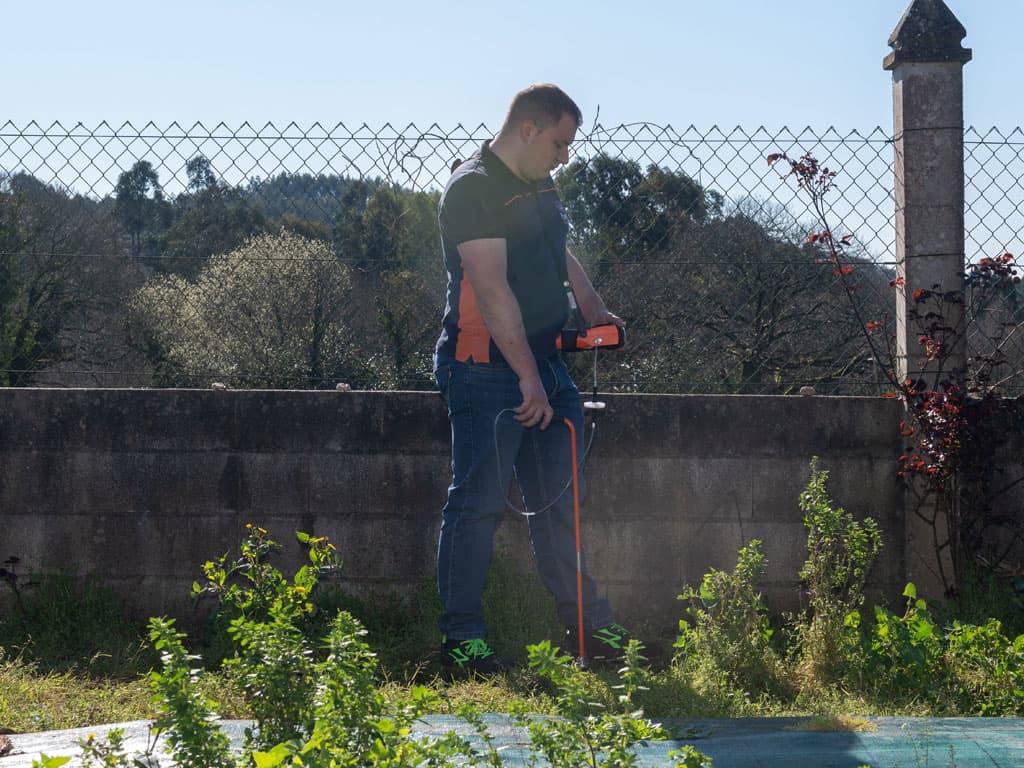 Detectar fugas en tuberías enterradas y fincas en A Coruña